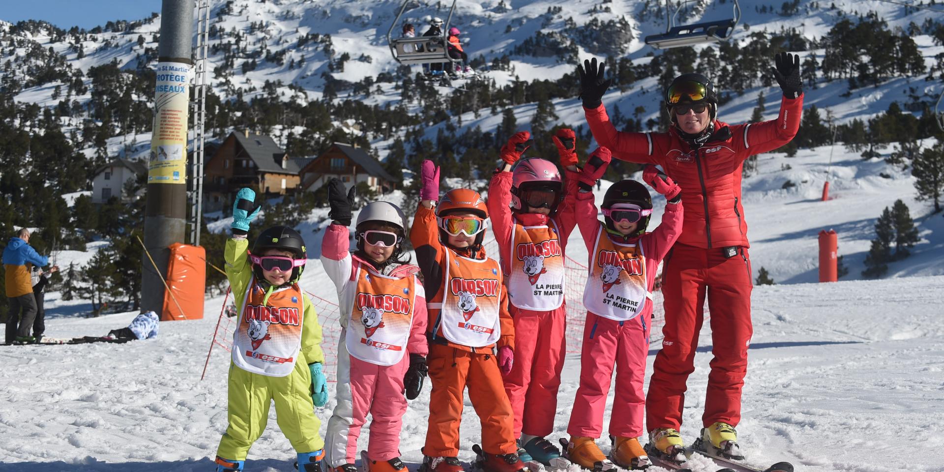 Cours de ski La Pierre Saint Martin Ecole de ski ESF à La Pierre