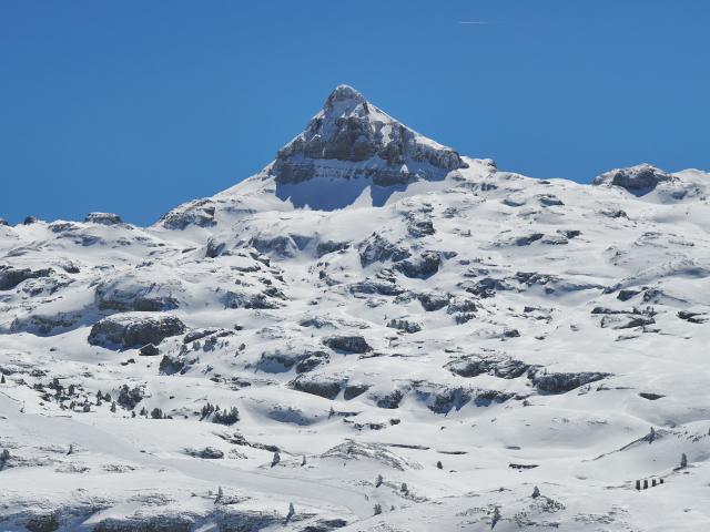 Le Pic d'Anie en hiver (La Pierre Saint-Martin))