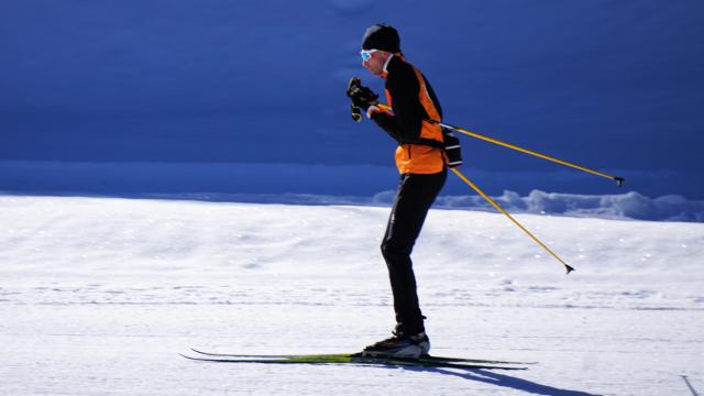 glisse en ski de fond à la Pierre Saint-Martin