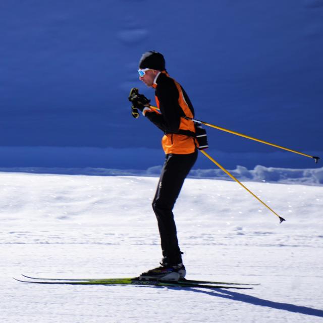 glisse en ski de fond à la Pierre Saint-Martin