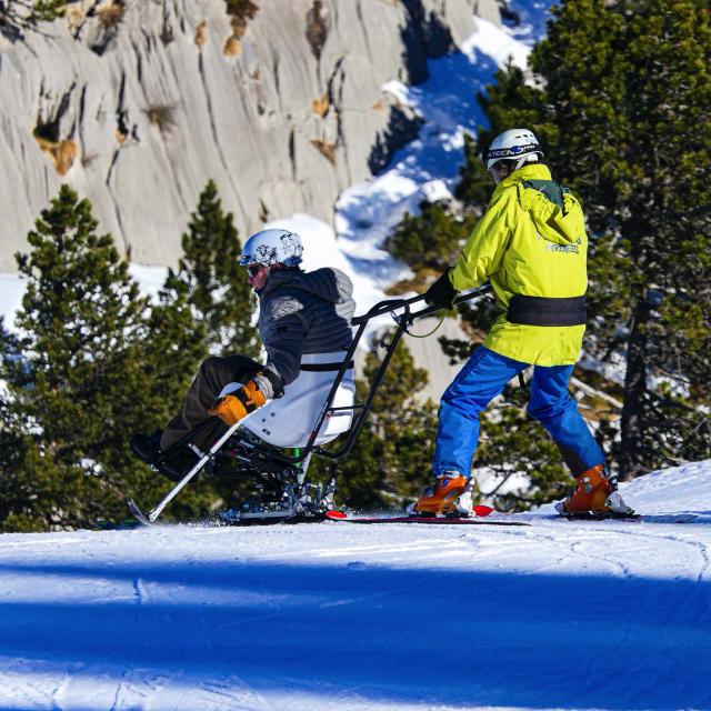 L'association La Pierre Handis Pyrénées propose des activités sur le domaine skiable de La Pierre Saint-Martin