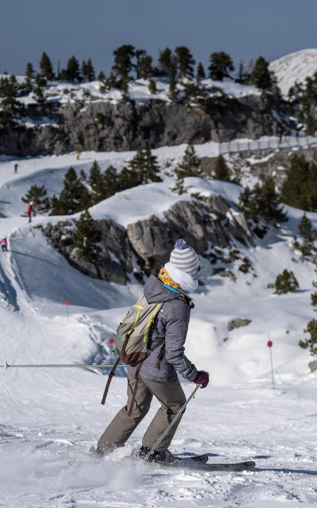 Descente du Boulevard des Pyrénées à La Pierre Saint-Martin