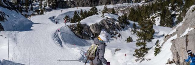 Descente du Boulevard des Pyrénées à La Pierre Saint-Martin