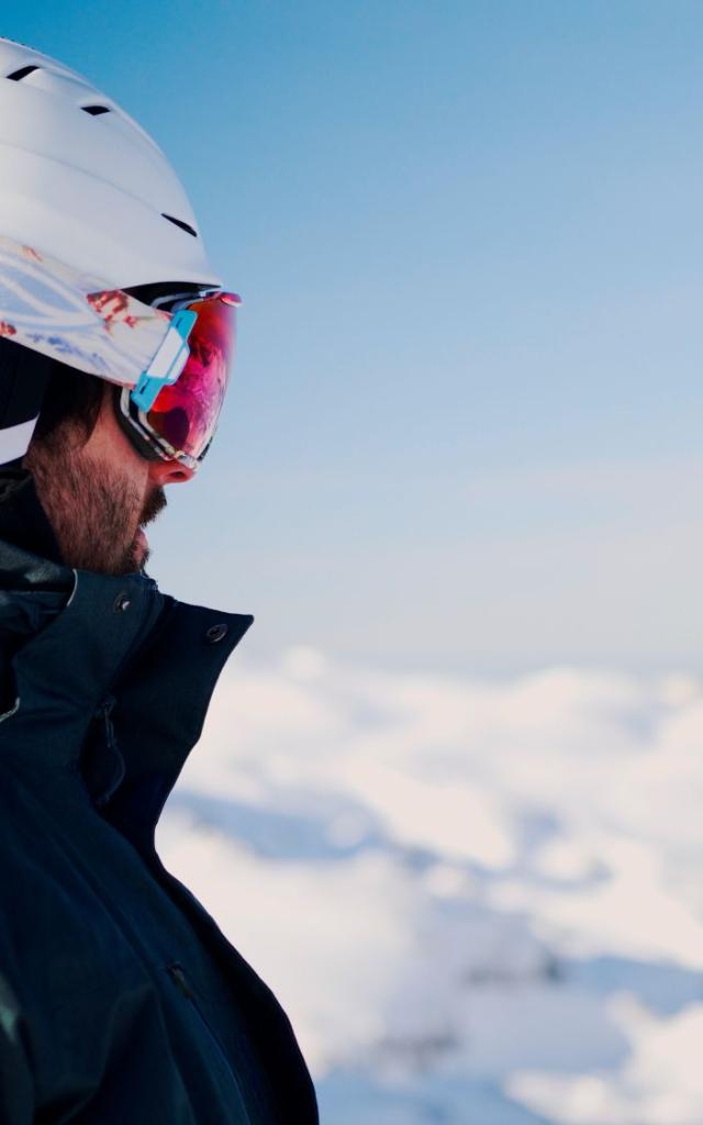 Pause ski avec vue sur les pistes de La Pierre Saint-Martin