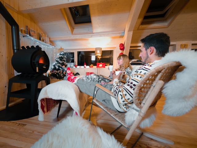 Détente en famille au coin du feu dans un chalet tout confort à La Pierre Saint-Martin