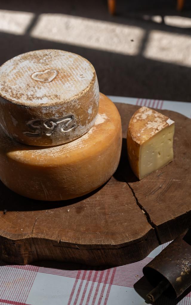 Fromage fabriqué en été sur les estives de La Pierre Saint-Martin