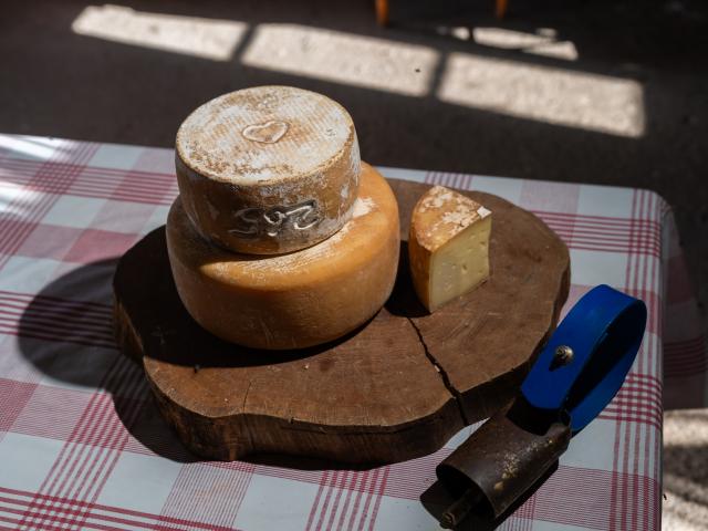 Fromage fabriqué en été sur les estives de La Pierre Saint-Martin