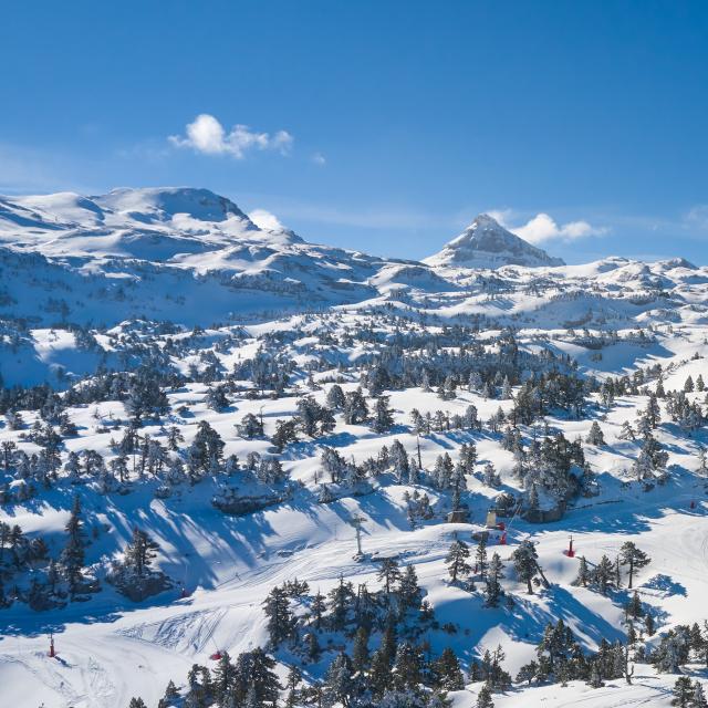 La station de ski de La Pierre Saint-Martin offre de vastes panoramas