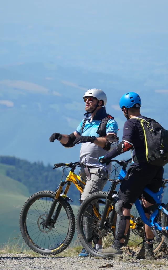 Séance VTT entre amis sur le Bike Park de La Pierre Saint-Martin