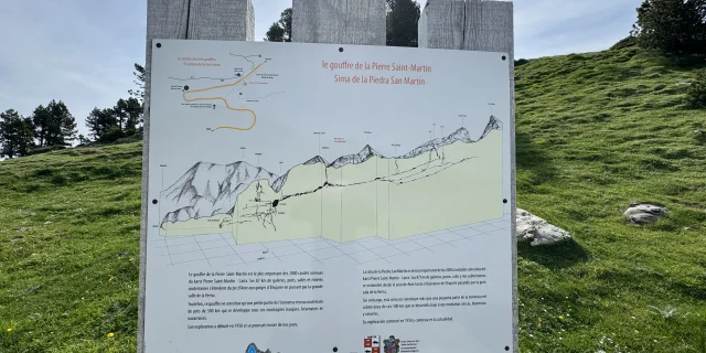 Départ de la balade des 3 gouffres au col de La Pierre Saint-Martin en Pyrénées béarnaises